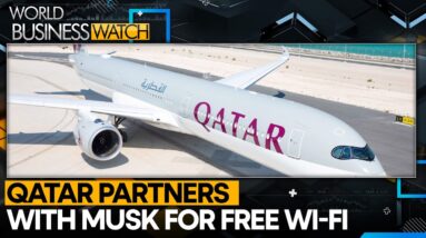 High-Speed Wi-fi Takes Flight With Qatar, Starlink | World Business Watch | WION