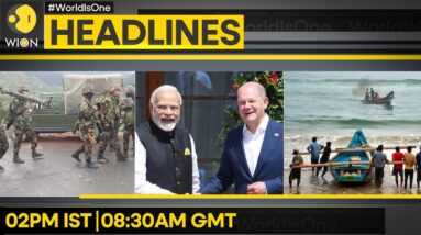 Scholz Pledges Stronger Trade With India | J&K: Search Operations On After Terror Attack | Headlines