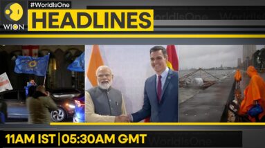 Modi-Sanchez Inaugurate C295 Plant | Philippines Braces For Another Storm | WION Headlines