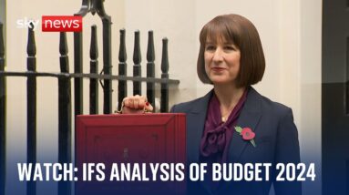 Watch live: IFS analysis of the Autumn Budget 2024