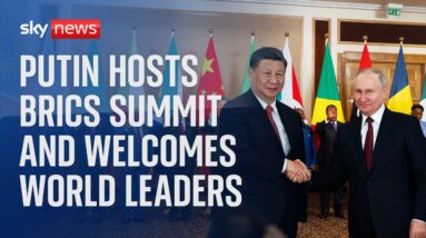 Watch live: Putin welcomes Xi Jinping and world leaders at BRICS summit?