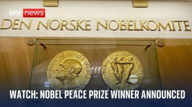 Watch: Nobel Peace Prize winner announced