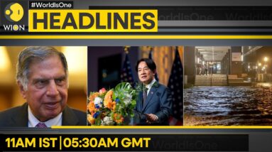 Taiwan Vows To 'Resist Annexation' | Tributes Pour In For Ratan Tata | WION Headlines