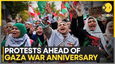 Israel-Hamas War: Anniversary of Gaza War Draws Thousands of Protesters Around the World | WION News