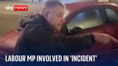 'You won't threaten me again': Labour MP filmed in street altercation