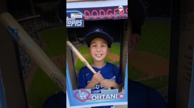 Young Dodgers fan shows off amazing Shohei Ohtani costume