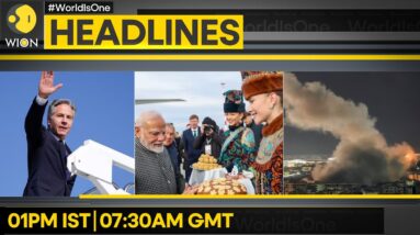 Indian PM Modi Reaches Kazan For BRICS Meet | Blinken In Israel For Ceasefire Push | WION Headlines