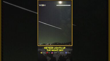 Spectacular Meteor Dazzles Rio Grande do Sul: Earth-Grazing Phenomenon Captured in Night Sky