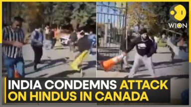 India Condemns Attack on Hindu Devotees in Canada's Brampton | Latest English News | WION