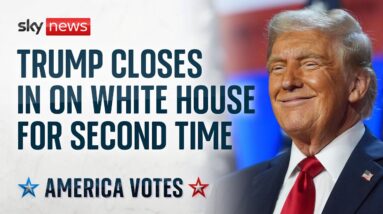 Trump closes in on White House leaving Harris campaign in tatters | US election 2024