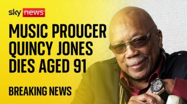 American music producer Quincy Jones dies