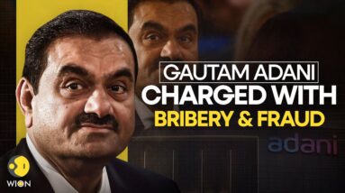 India: Gautam Adani Charged By US Over Alleged $265 Million Bribe Plot | Adani Stocks Fall | WION