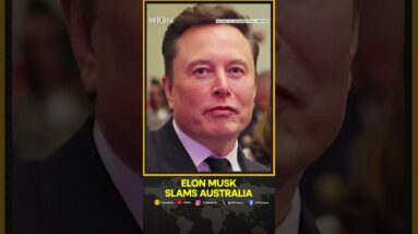 Elon Musk Blasts Australia's Planned Ban On Social Media for Children | WION Shorts