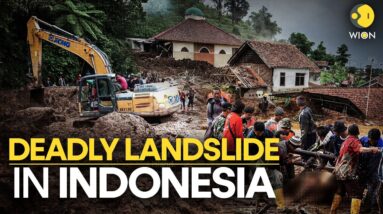 Indonesia Landslide: Rescuers dig through mud for survivors after landslide, At Least 20 killed