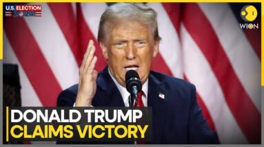 US Elections 2024: Donald Trump Declares Victory In Historic Comeback, Trump 2.0 Has Begun | WION