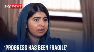 'We need leaders to stand with Afghan women', Malala Yousafzai speaks on life under Taliban rule