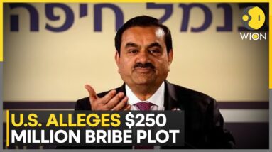 Indian Billionaire Gautam Adani Charged By US Over Alleged $250 Million Bribe Plot | WION World News