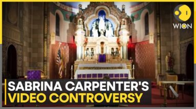 Sabrina Carpenter's Video Sparks Controversy; Priest Replaced After Sabrina Films Music Video