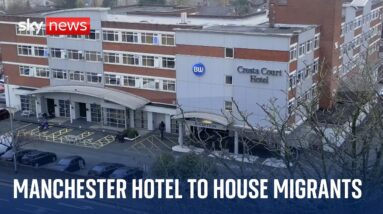 Residents divided as a Manchester hotel becomes accommodation for asylum seekers