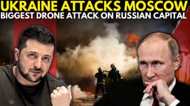 Russia-Ukraine LIVE: Ukraine Attacks Moscow With 32 Drones, Biggest Strike On Russian Capital | WION