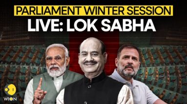 Parliament LIVE: Parliament Winter Session Begins In Lok Sabha | Waqf Bill | Manipur | WION