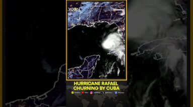 Hurricane Rafael: Satellite Images Show Hurricane Rafael Churning By Cuba | WION Shorts