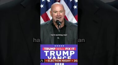 Election Night: Dana White addresses Trump supporters