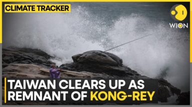 Taiwan's Kong-Rey: Fire Department Put the Death Toll at Two | WION Climate Tracker | WION