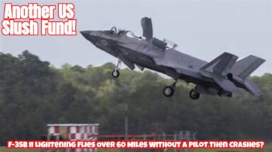 F-35B II Lightening Flies Over 60 Miles Without A Pilot Then Crashes?