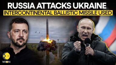 Russia-Ukraine War: Russia Fires Deadly Intercontinental Ballistic Missile Attack On Ukraine | WION