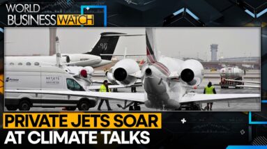 Jets at COP 29: Flying Green? COP29’s Private Jet Paradox | World Business Watch | WION News