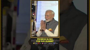 Indian PM Modi Lands In Brazil For G20 Summit | World News | WION