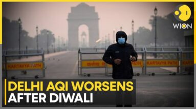 Delhi's Air Pollution Worsens to Very Poor Category Post-Diwali | Latest English News | WION