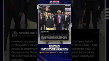 Indian PM Modi Congratulates Donald Trump For His Historic Win | US Presidential Elections 2024