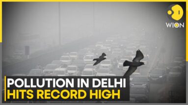 Pollution In Delhi Hits Record High, Cloaking City In Smog | World News | WION