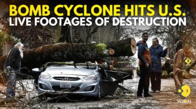 Bomb Cyclone LIVE: Deadly Cyclone Slams US, Leaves At Leasr Two Dead, 600,000 Without Power | WION