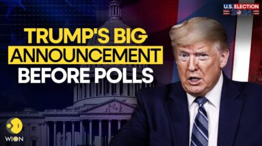 Trump's Big Announcement Before US Elections 2024? | U.S. Presidential Elections 2024 | USA News