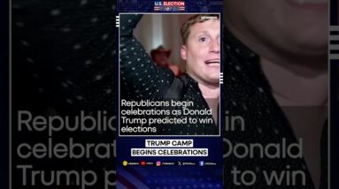 Trump Camp Begins Celebrations As Republican Declares Victory | WION Shorts