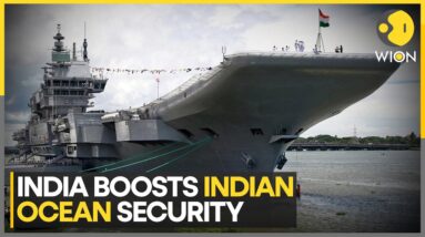 Indian Navy Strengthens Security In Indian Ocean Region | World News | WION