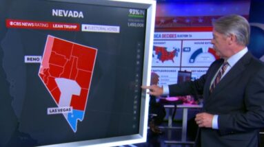 Nevada leans Trump, CBS News projects