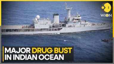 Indian, Sri Lankan Navies Target Narcotics Smuggling; 500 Kg Crystal Meth Seized | WION