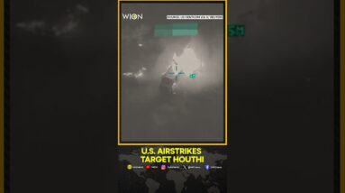 U.S. Releases Video Said To Show CENTCOM Airstrike On Houthi Target in Yemen | WION Shorts