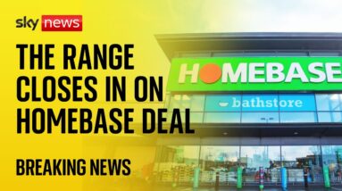 The Range closes in on Homebase deal as DIY retailer set to go into administration