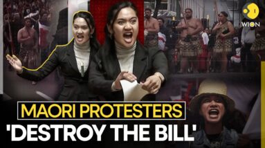 New Zealand: Maori Protesters Protest Outside Parliament Against Treaty Bill | WION Originals