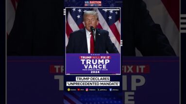 Donald Trump Claims "Unprecedented And Powerful Mandate" | US Presidential Elections Result 2024