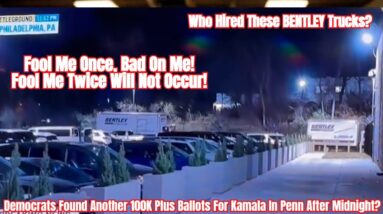 Democrats Found Another 100K Plus Ballots For Kamala In Penn After Midnight?