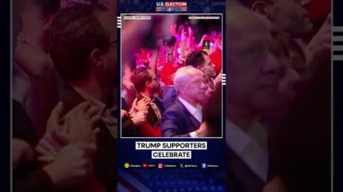 Donald Trump Supporters Erupt In Celebration After Fox News Calls The 2024 Race | WION Shorts