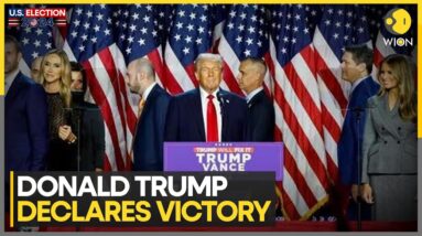 US Elections 2024: Donald Trump Delivers Victory Speech to Roaring Crowd | WION News