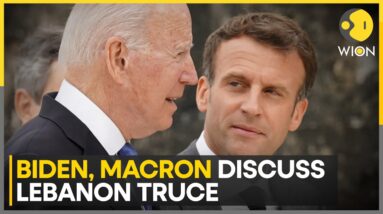 Biden and Macron Discuss Lebanon-Israel Ceasefire Efforts and Ongoing Russia-Ukraine War | WION