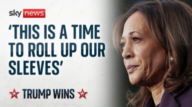 'This is not a time to throw up our hands', says Kamala Harris | US Election 2024